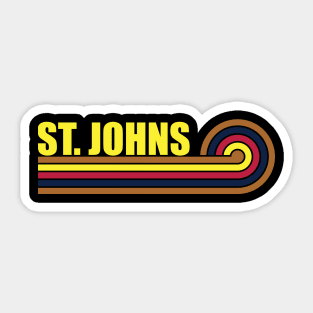 St Johns Arizona horizontal sunset 2 Sticker